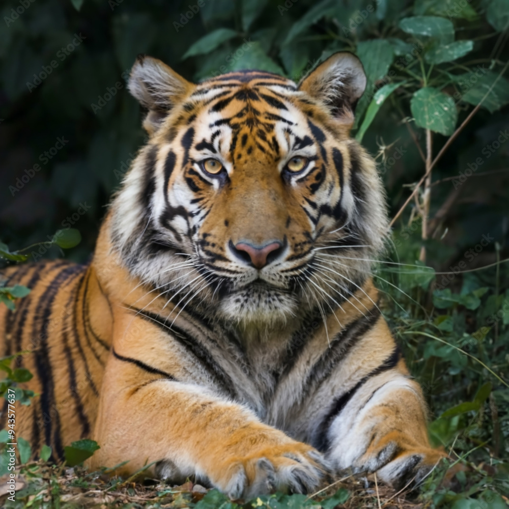 portrait of a bengal tiger java portrait of a bengal tiger java