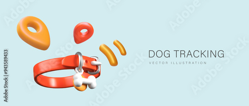Digital technologies for quickly finding dog. Establishing location of lost pet