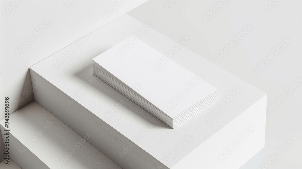 3D Name card mockup business card mockup template modern design clean card background 3D Name card mockup business card mockup template modern design clean card background
