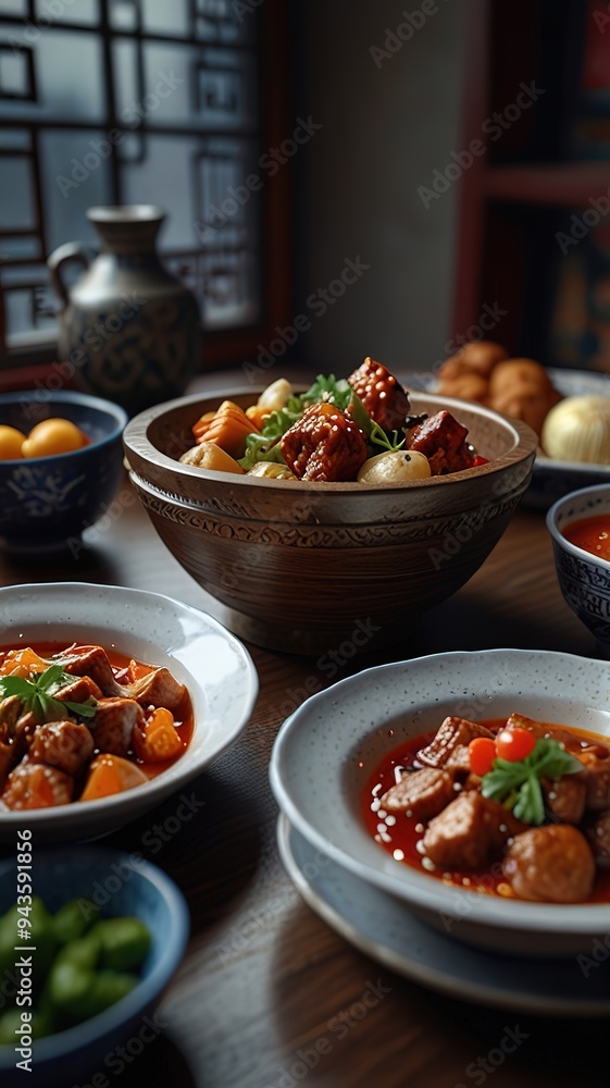food in a restaurant food in a restaurant