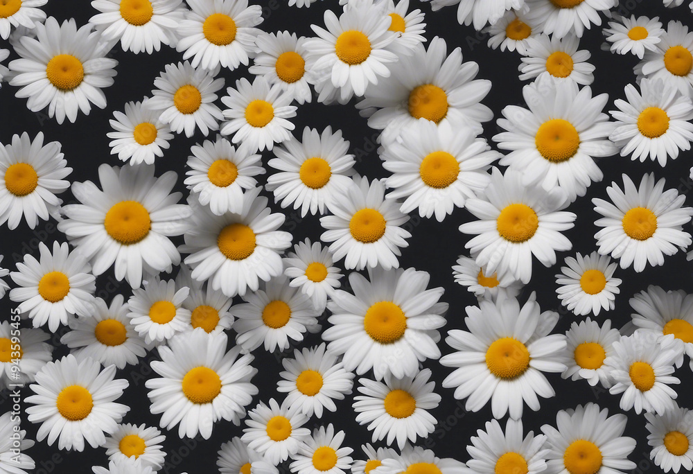 Beautiful many coloured blooming daisy or chamomile flowers set isolated on transparent background Beautiful many coloured blooming daisy or chamomile flowers set isolated on transparent background