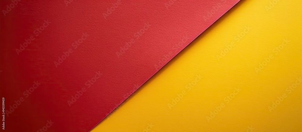 Vivid red and yellow paper texture creating an abstract background with copy space image perfect for backgrounds or textures Vivid red and yellow paper texture creating an abstract background with copy space image perfect for backgrounds or textures
