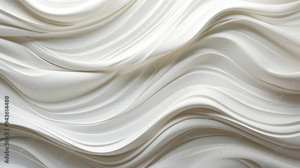 Abstract White Curved Lines Background Design for Minimalist Decor Abstract White Curved Lines Background Design for Minimalist Decor