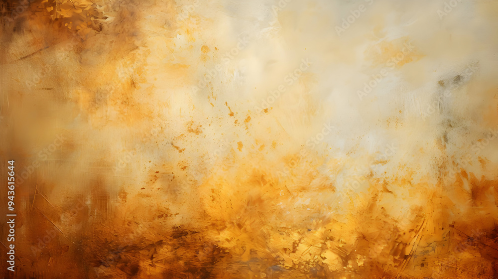 Golden Texture Background with Abstract Hues and Rustic Scratches Golden Texture Background with Abstract Hues and Rustic Scratches