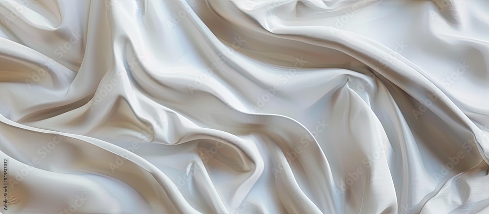 Fototapeta premium Fabric texture background with copy space image