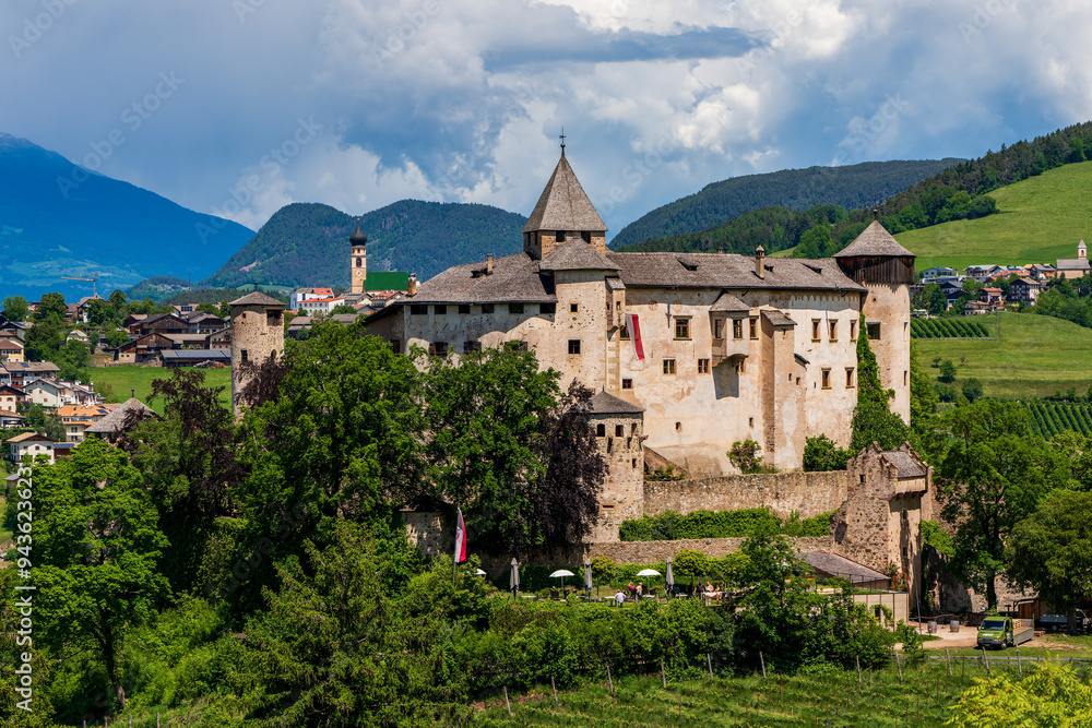 Fototapeta premium Prösels Castle in the Dolomites in South Tyrol, Italy.