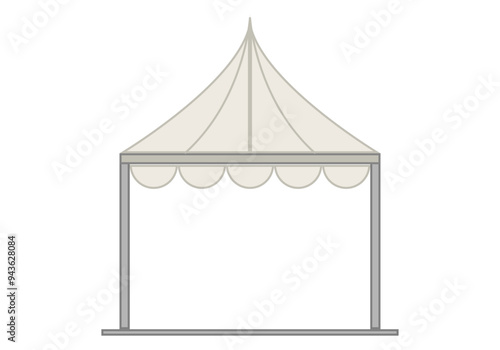 Carpa o toldo blanco para bodas