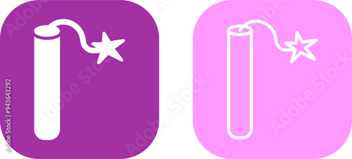 Single Dynamite Vector Icon