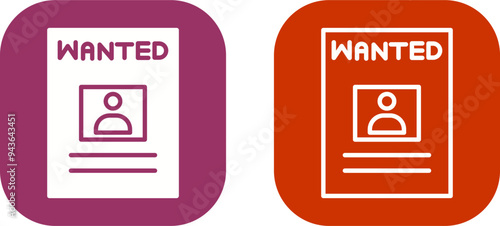 Wanted Poster Vector Icon