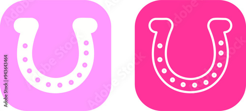 Horse Shoe Vector Icon