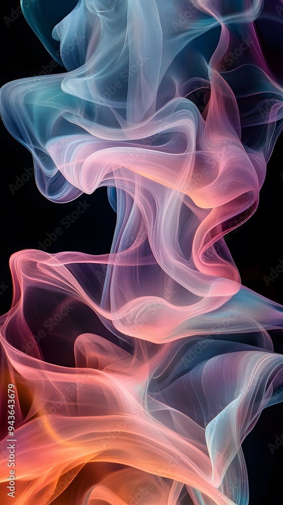 Colorful Smoke on Black Background, Abstract Image, Texture, Pattern Background, Wallpaper, Cover and Screen of Smartphone, Cell Phone, Computer, Laptop, 9:16 and 16:9 Format Colorful Smoke on Black Background, Abstract Image, Texture, Pattern Background, Wallpaper, Cover and Screen of Smartphone, Cell Phone, Computer, Laptop, 9:16 and 16:9 Format