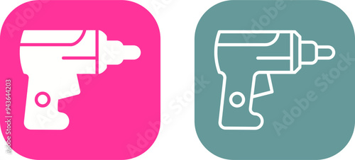 Drilling Machine Vector Icon