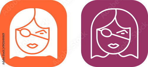 Eye Patch Vector Icon