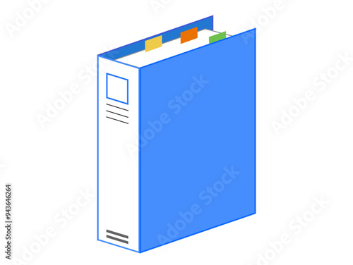 厚めのバインダーファイル