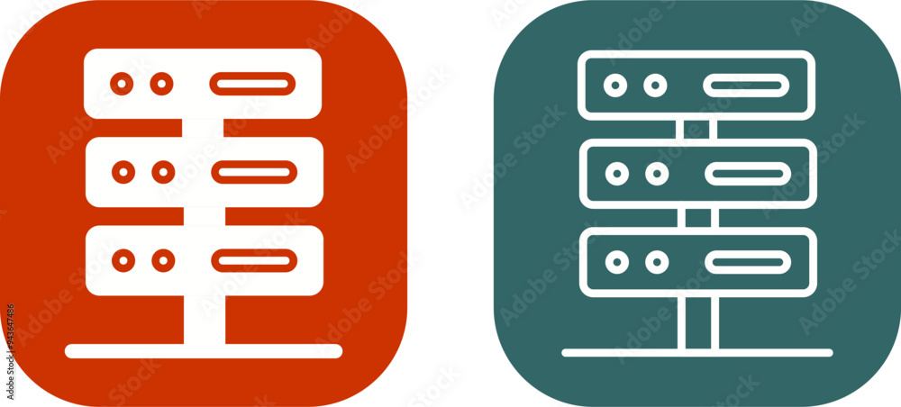 Server Vector Icon Server Vector Icon