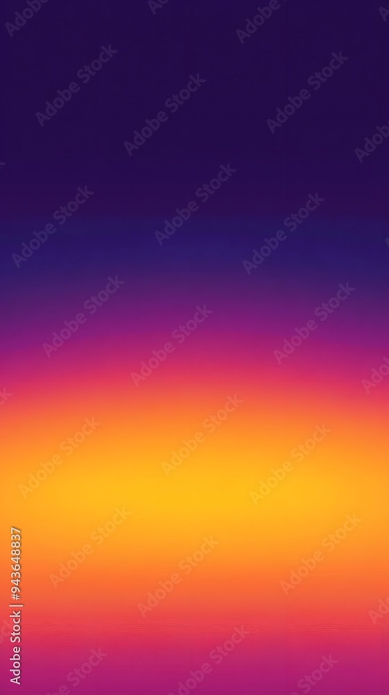 Background gradient with a gradient from purple to blue, yellow, and orange; grainy texture; minimalist; vector illustration Background gradient with a gradient from purple to blue, yellow, and orange; grainy texture; minimalist; vector illustration