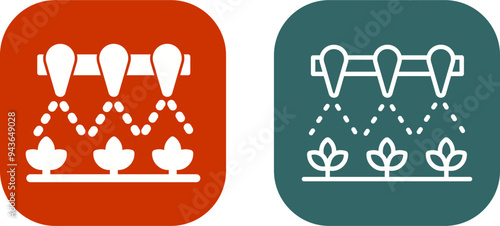 Irrigation System Vector Icon