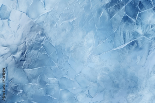 Processed collage of thick layer of cracked ice texture. Background for banner, backdrop or texture photo