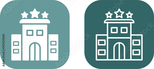 Hotel Vector Icon