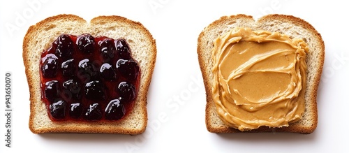 Jelly compared to peanut bu...