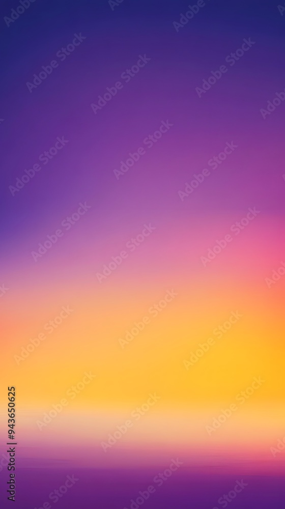 Background gradient with a gradient from purple to blue, yellow, and orange; grainy texture; minimalist; vector illustration Background gradient with a gradient from purple to blue, yellow, and orange; grainy texture; minimalist; vector illustration