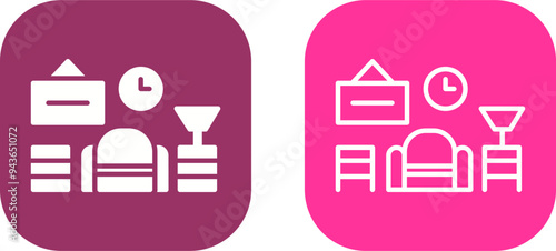 Rooms Vector Icon