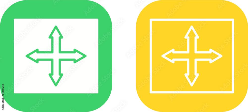 Directions Vector Icon Directions Vector Icon