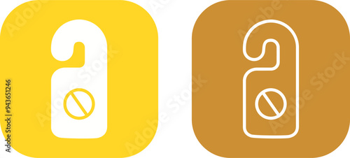 Do not Disturb Vector Icon