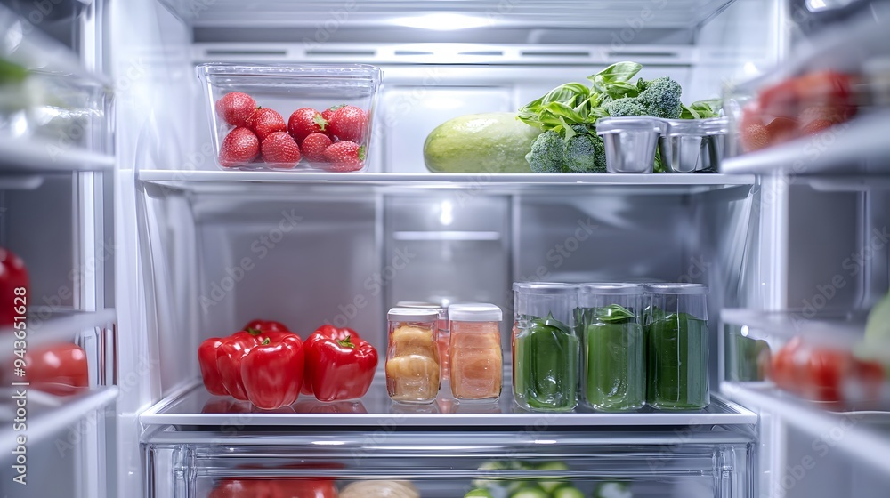 Inside a Well-Stocked Refrigerator Inside a Well-Stocked Refrigerator