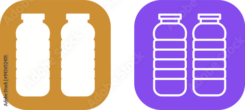 Mineral Water Vector Icon