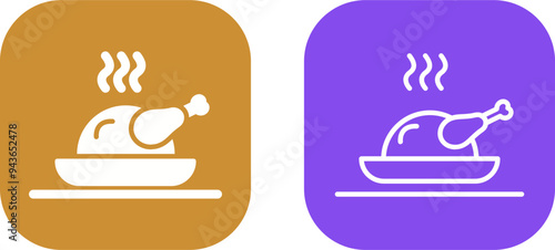 Chicken Vector Icon