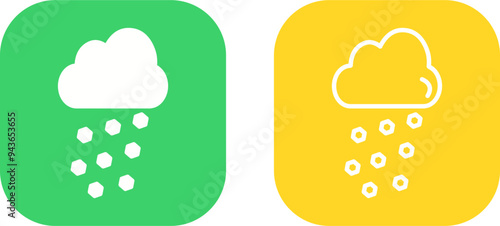Hail Vector Icon