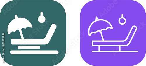 Beach Vector Icon