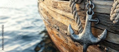 Detail of the anchor and bo...