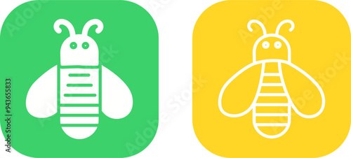 Bee Vector Icon