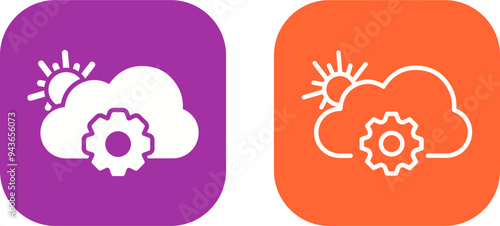Forecast Vector Icon