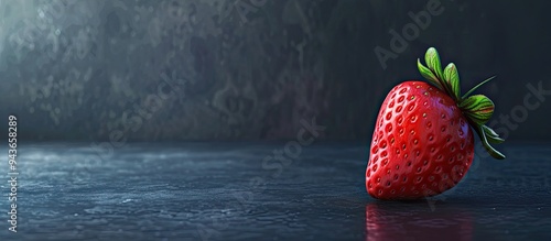 Close up of strawberry frui...