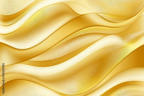 Close-up texture of natural gold silk. Light Golden fabric smooth texture surface background. Smooth elegant gold silk in Sepia toned. Texture, background, pattern, template. 3D vector illustration.