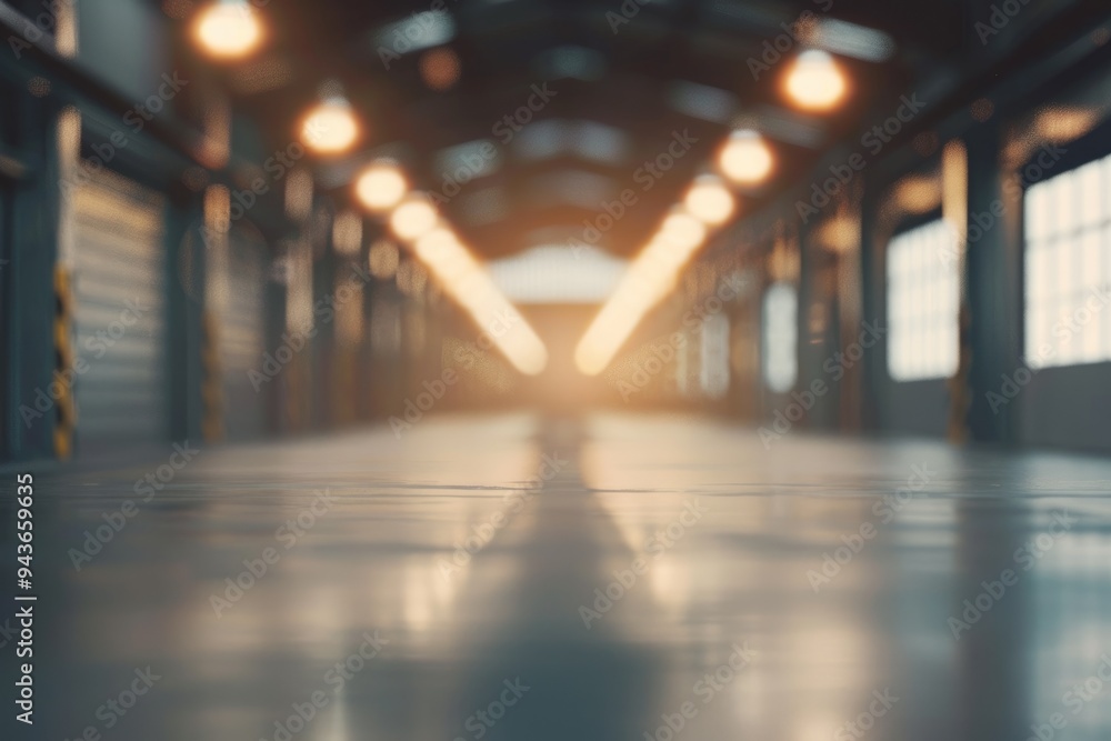 Blurred industrial background for design with copy space. Blurred industrial background for design with copy space.