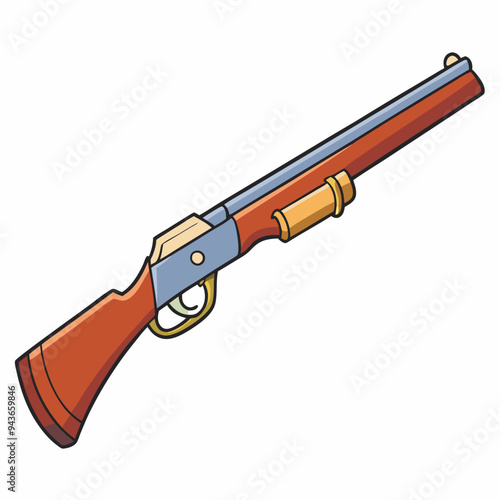 illustration of a shotgun