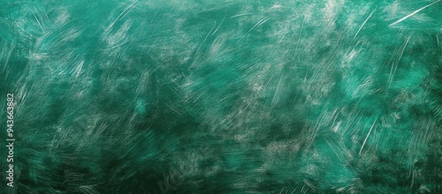 The surface of a green scho...