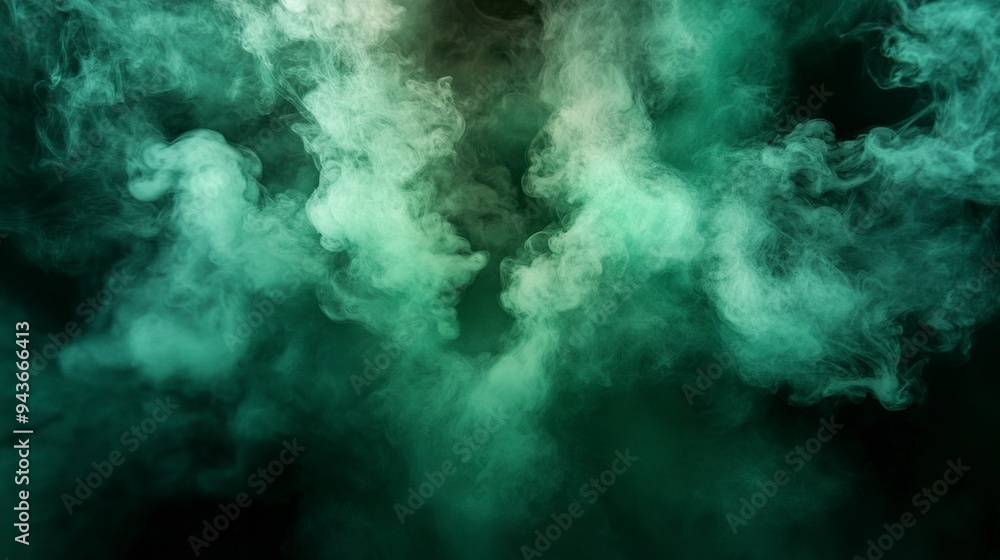 Real green smoke exploding outwards with empty center.Dramatic smoke or fog effect for spooky Halloween background.Fog or smoke,generative ai Real green smoke exploding outwards with empty center.Dramatic smoke or fog effect for spooky Halloween background.Fog or smoke,generative ai