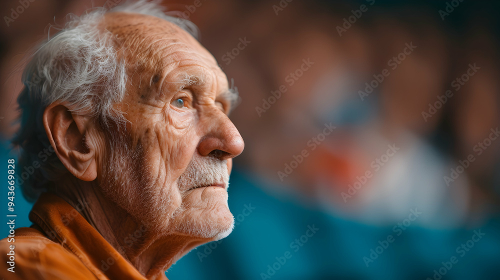 Elderly Attending Classical Music Concert Elderly Attending Classical Music Concert