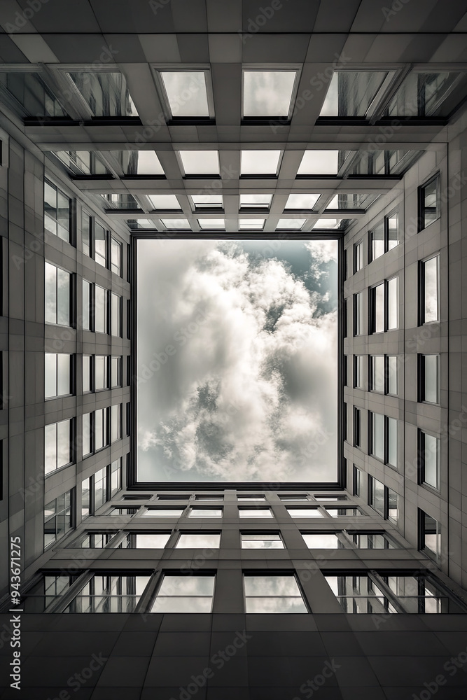 Modern architecture - window to heaven
Modern architecture - window to heaven