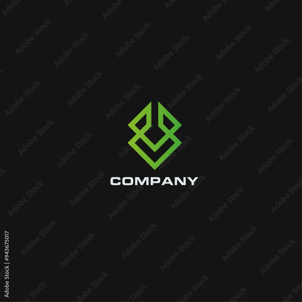 Minimalist fox logo flat vector design Minimalist fox logo flat vector design
