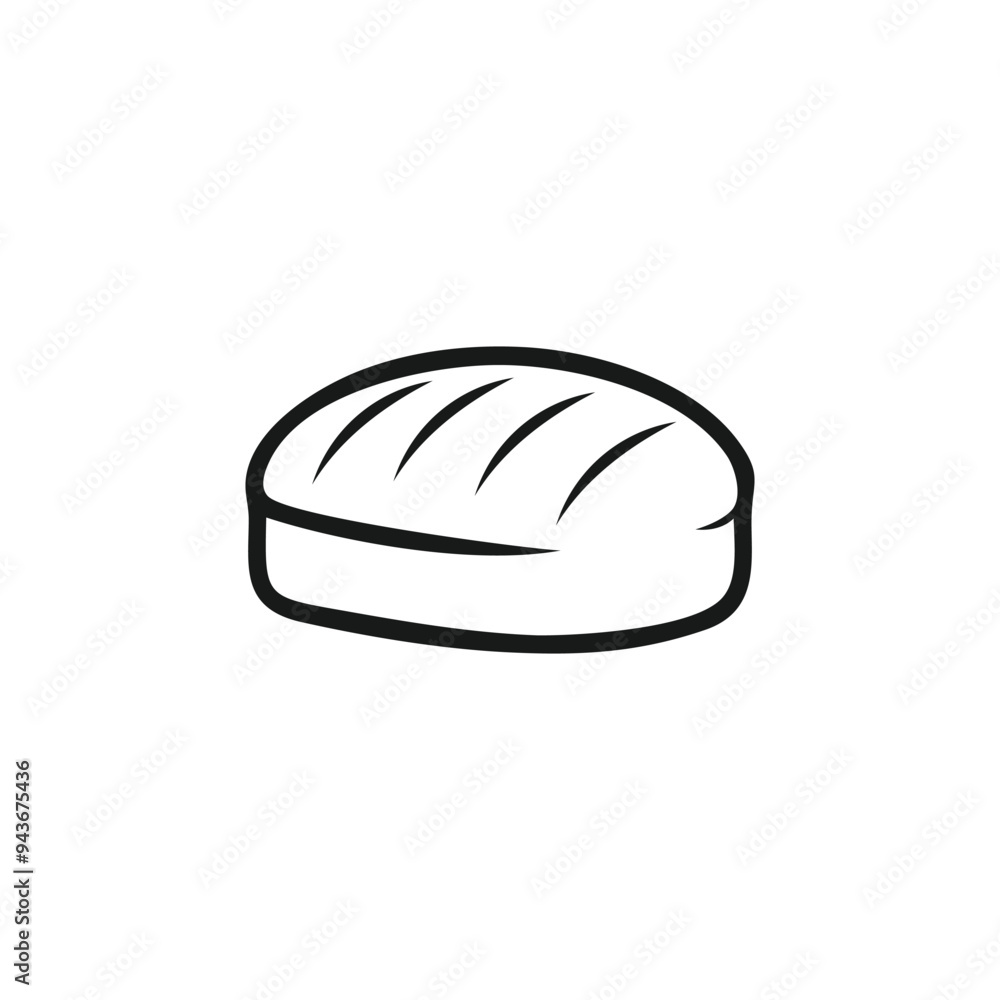 Bakery logo design vector icon with creative idea Bakery logo design vector icon with creative idea