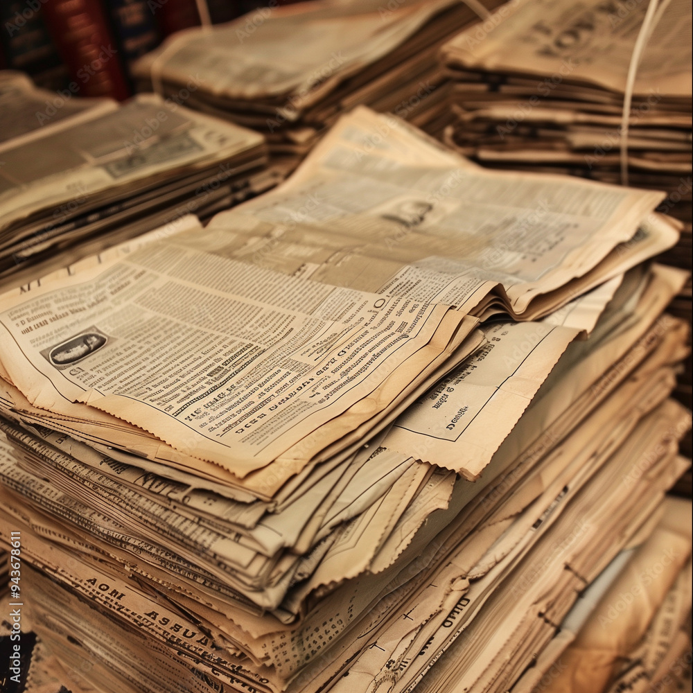 Naklejka premium newspaper