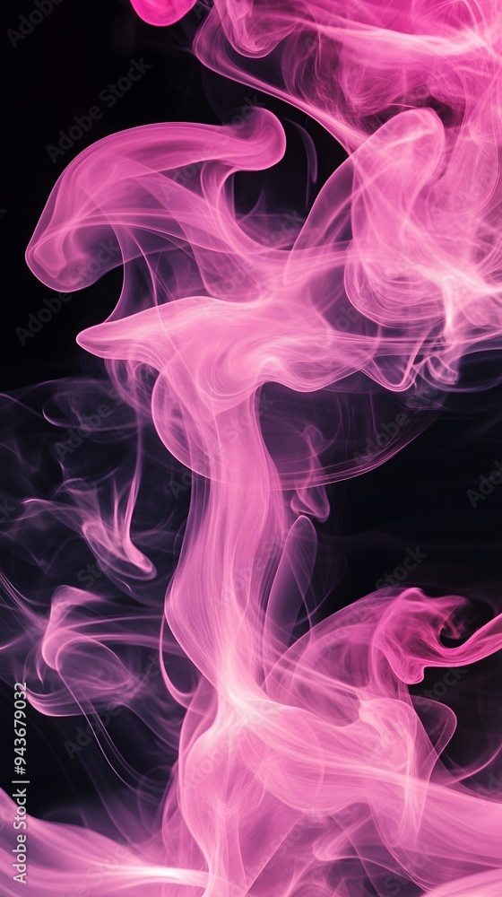 Pink Smoke on Black Background, Abstract Image, Texture, Pattern, Wallpaper, Cover and Screen of Smartphone, Cell Phone, Computer, Laptop, 9:16 and 16:9 Format Pink Smoke on Black Background, Abstract Image, Texture, Pattern, Wallpaper, Cover and Screen of Smartphone, Cell Phone, Computer, Laptop, 9:16 and 16:9 Format