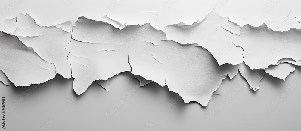 Obraz premium Torn paper texture as a backdrop Always maintain creativity. with copy space image. Place for adding text or design