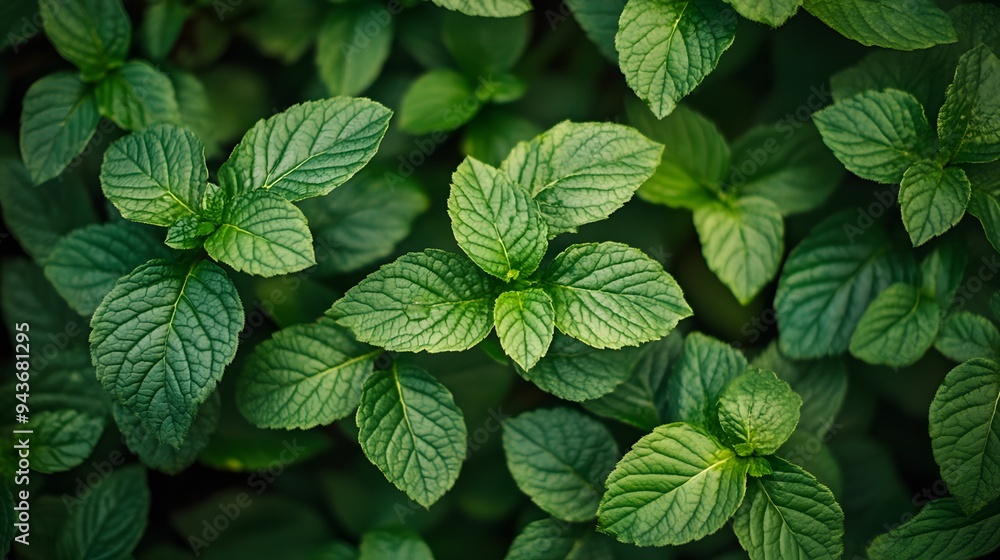 Textured close-up of green leaves with intricate veins and natural patterns Textured close-up of green leaves with intricate veins and natural patterns